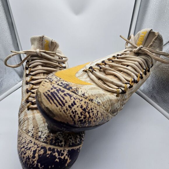 Lsu Fighting Tigers Zoom‎ Trout 3 Promo Sample 2017 World Series Run Cleats Worn main image 15